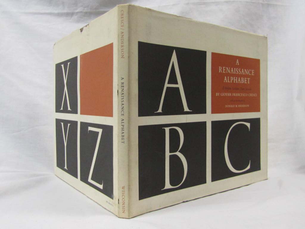 Cresci, Giovan Francesco and Anderson, Donald M.: A Renaissance Alphabet