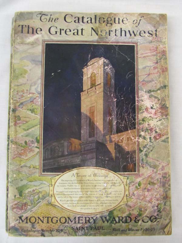 Montgomery Ward: 1928 Montgomery Ward Fall/Winter Catalog 1928-1929 GOOD