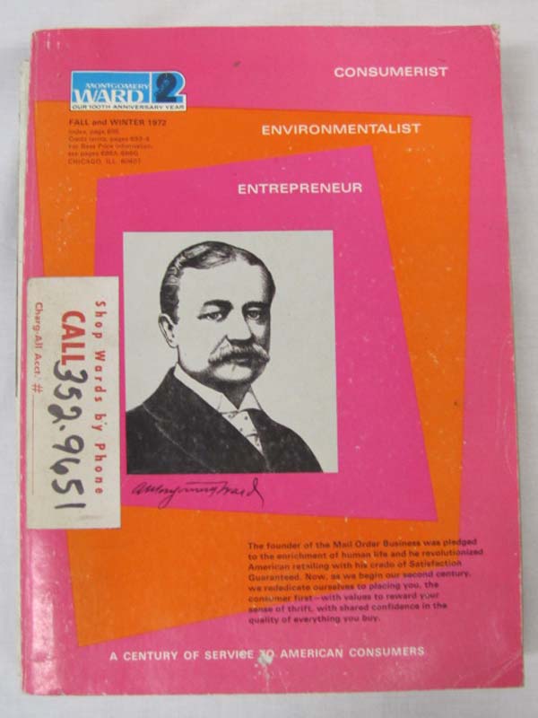 Montgomery Ward: 1972 Montgomery Ward Fall/Winter Catalog 1972