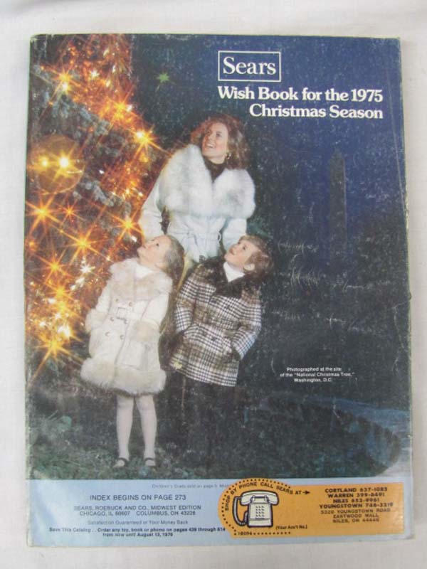 Sears Roebuck: Sears Roebuck  Wish Book 1975