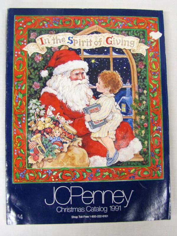 J C Penney: J C Penney Christmas Catalog 1991