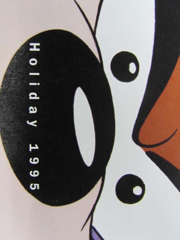 Warner Bros. Studio Store: Warner Bros. Studio Store Holiday 1995 catalog