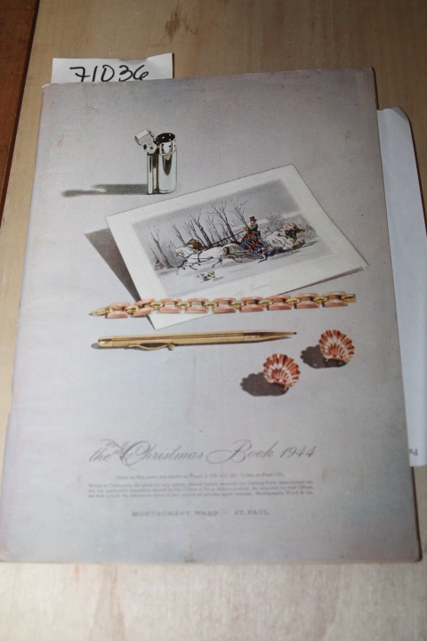 Montgomery Ward: 1944 Montgomery Ward Christmas Books 1944