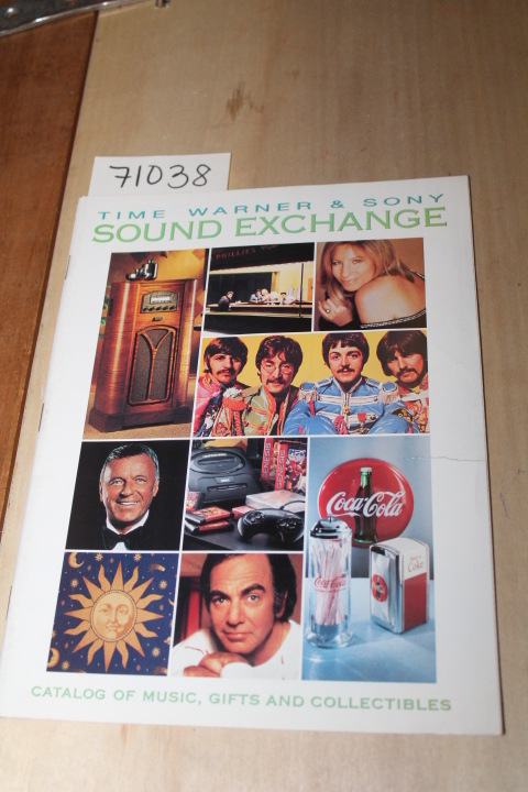 Time Warner & Sony: Time Warner & Sony Sound Exchange Catalog of Music, Gifts...