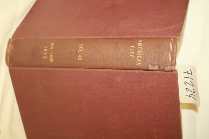 Buttenheim, Harolf S. ; Theodore R. ...: American City Magazine Vol. 48I Jan-...