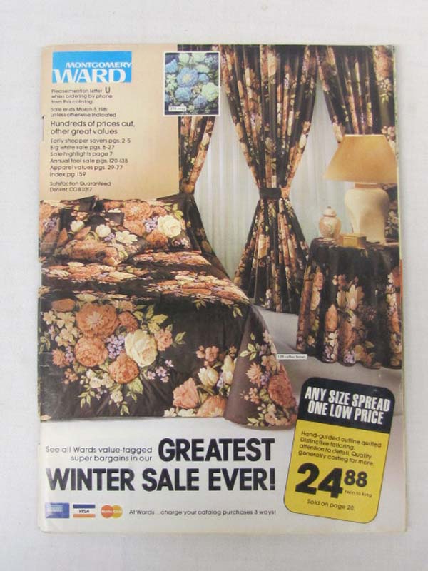 Montgomery Ward: 1981 Montgomery Ward Winter Catalog