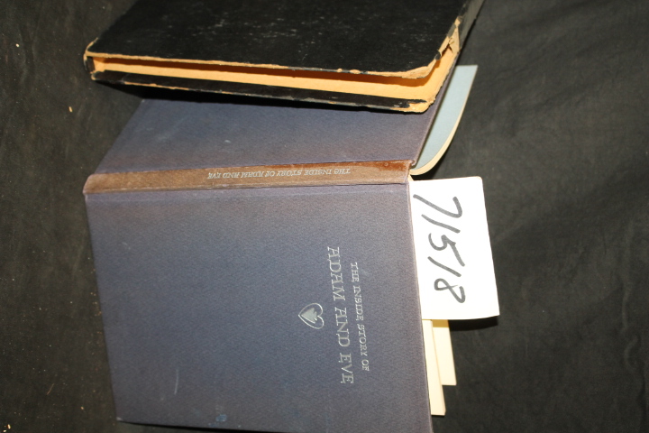 Jordan, Edward S: Inside Story of Adam and Eve