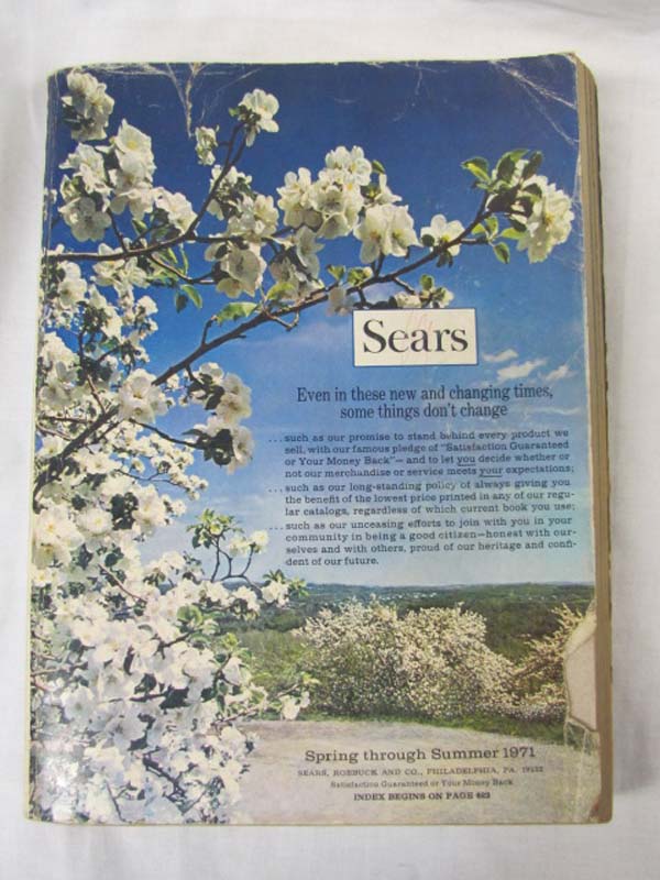 Sears Roebuck: Sears Catalog Spring/Summer 1971