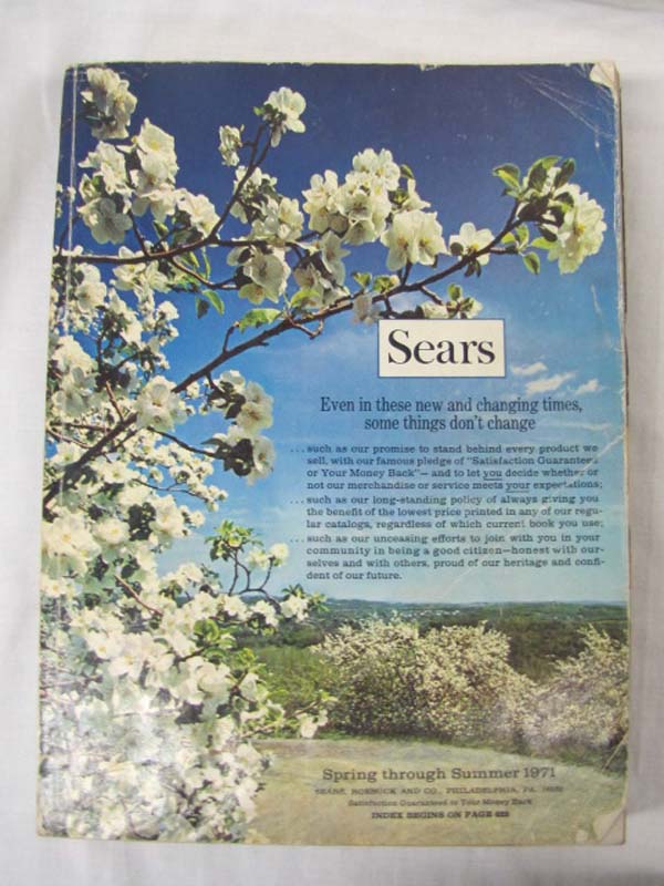 Sears Roebuck: Sears Catalog Spring/Summer 1971