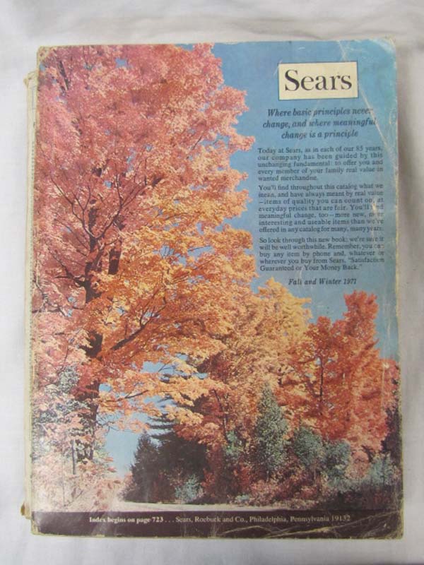 Sears Roebuck: Sears Catalog, Fall & Winter 1971