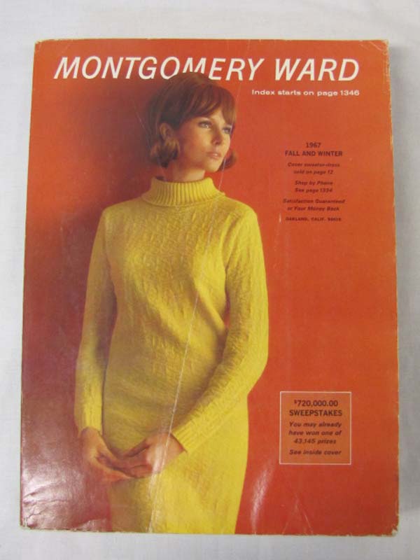Montgomery Ward: 1967 Montgomery Ward Fall/Winter Catalog 1967  GOOD