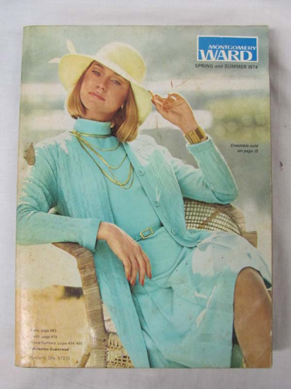 Montgomery Ward: 1974 Montgomery Ward Spring/Summer Catalog 1974 GOOD
