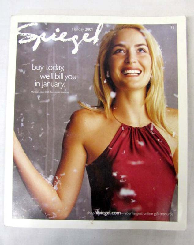Spiegel Inc: Spiegel Holiday Catalog 2001