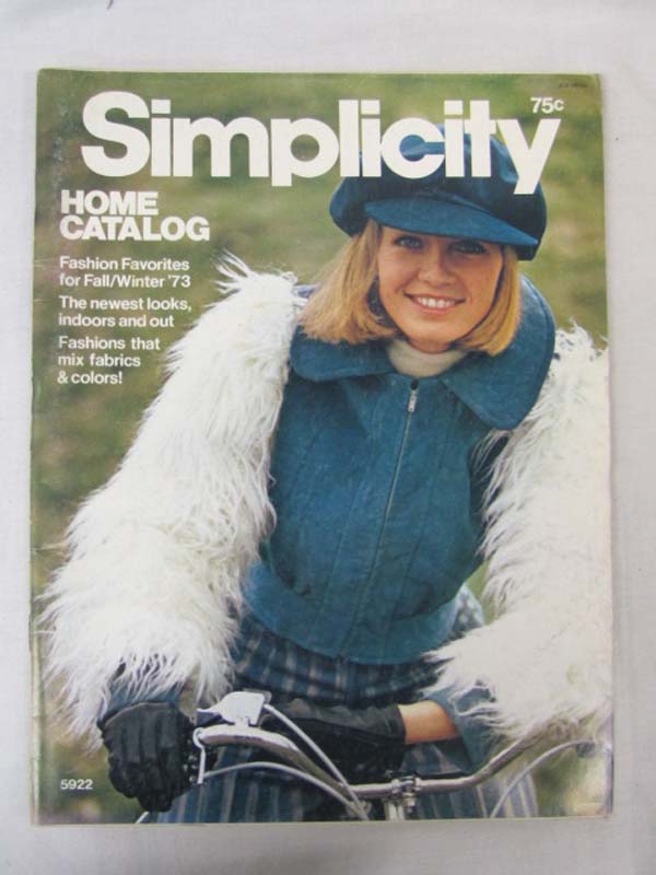 Simplicity: Simplicity Home Catalog Fall/Winter 1973