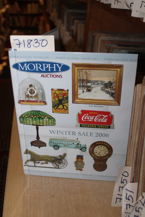 Morphy, Dan and Sage, Tom Jr.: Morphy Auctions Winter Sale 2006