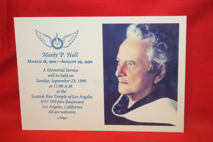 Hall, Manly Palmer signed by AUTHOR: The Phoenix: an illustrated review of Oc...