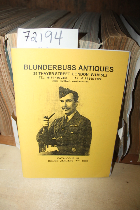 Blunderbuss Antiques: Blunderbuss Antiques Catalogue 59