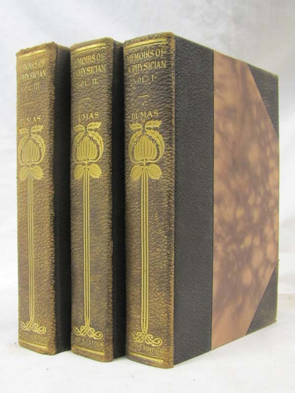 Dumas, Alexandre: Memoirs of a Physician 3 volumes