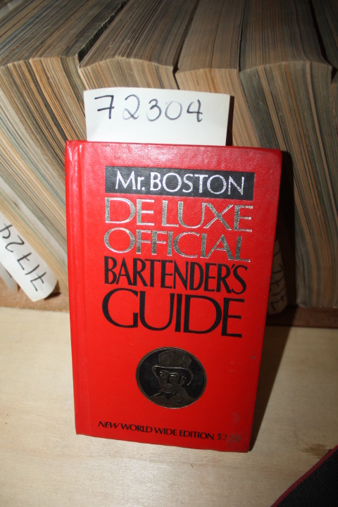 Cotton, Leo: Deluxe Official Bartender's Guide