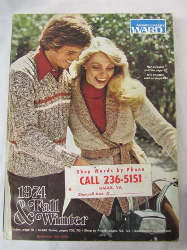 Montgomery Ward: 1974 Montgomery Ward Fall and Winter Catalog 1974
