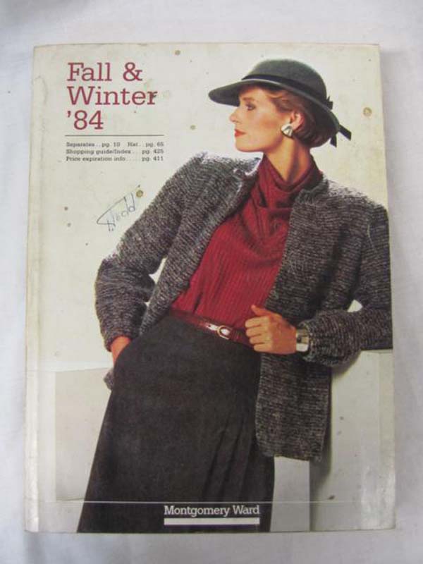 Montgomery Ward: 1984 Montgomery Ward Fall and Winter Catalog 1984