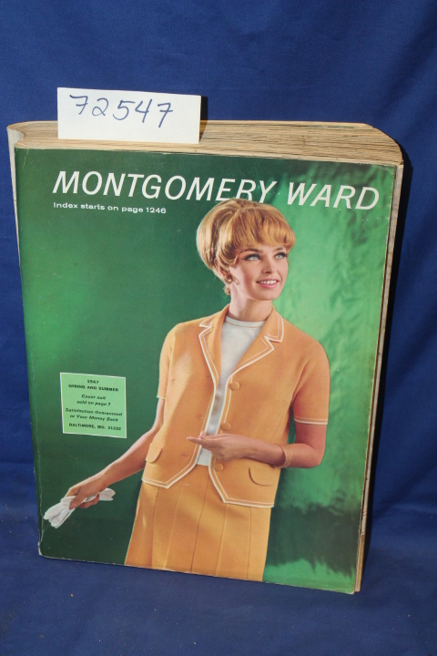 Montgomery Ward: 1967 Montgomery Ward Spring and Summer Catalog 1967