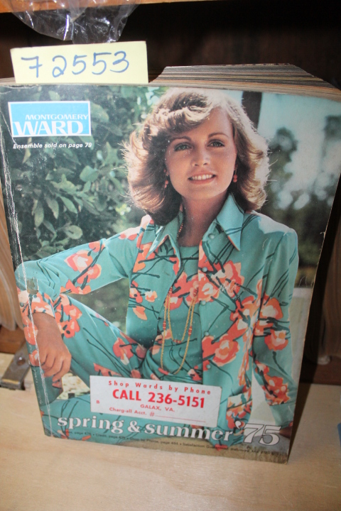 Montgomery Ward: 1975 Montgomery Ward Spring and Summer Catalog 1975 VG