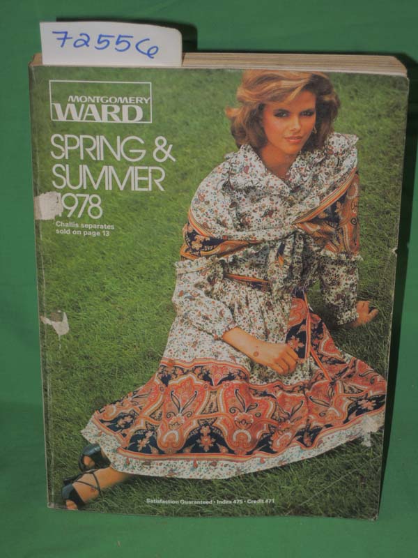Montgomery Ward: 1978 Montgomery Ward Spring and Summer Catalog 1978