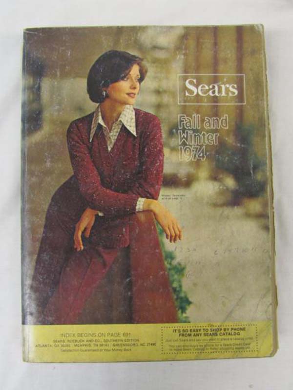 Sears Roebuck: Sears Fall and Winter  Annual Catalog 1974