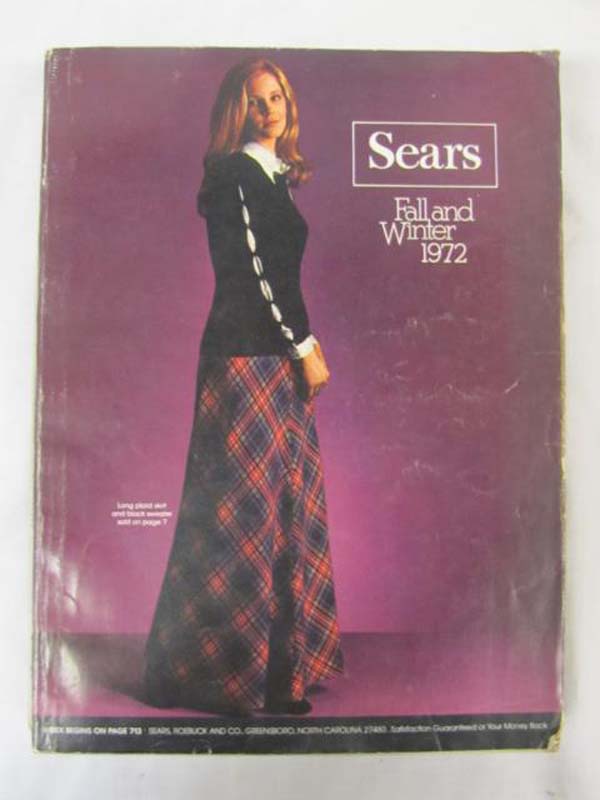 Sears Roebuck: Sears Fall and Winter  Annual Catalog 1972