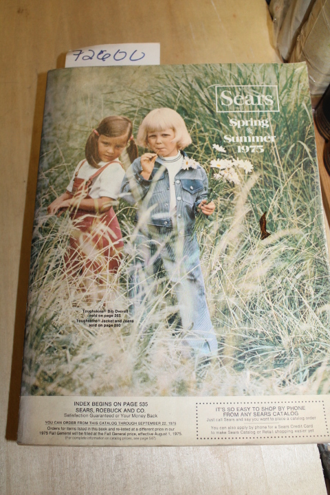 Sears Roebuck: Sears Spring and Summer Annual Catalog 1975