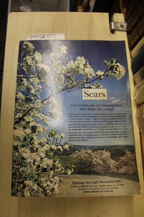 Sears Roebuck: Sears Spring and Summer Annual Catalog 1971