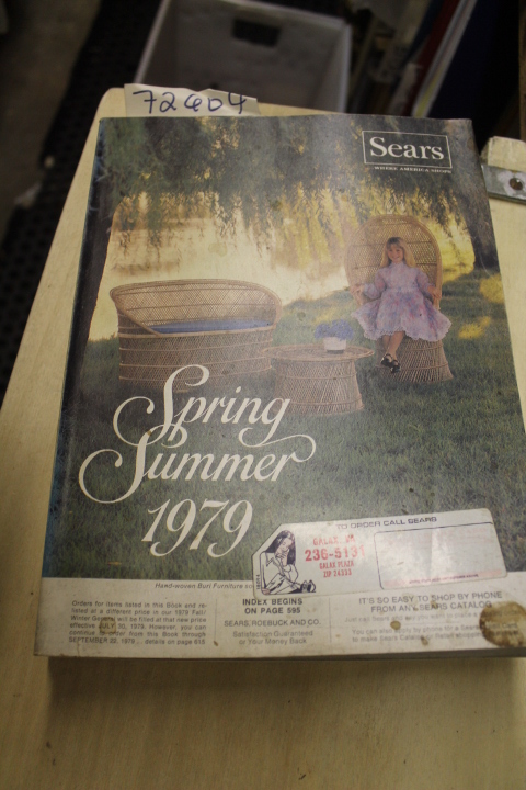 Sears Roebuck: Sears Spring and Summer Annual Catalog 1979
