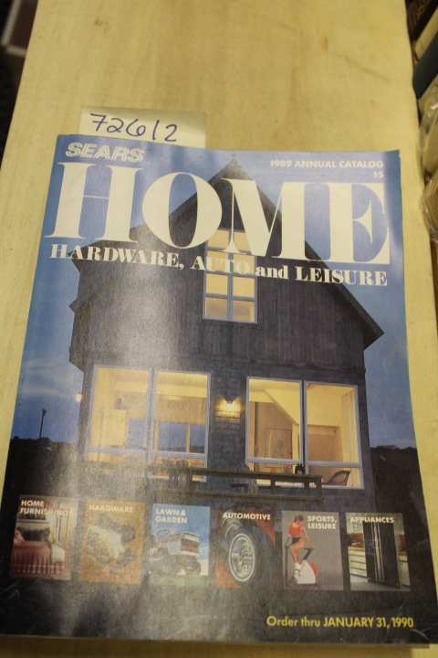 Sears Roebuck: Sears Home Hardware Auto and Leisure:  1989 Annual Catalog