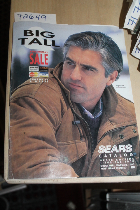 Sears  Roebuck: Sears Big Tall Sale Catalog 1992