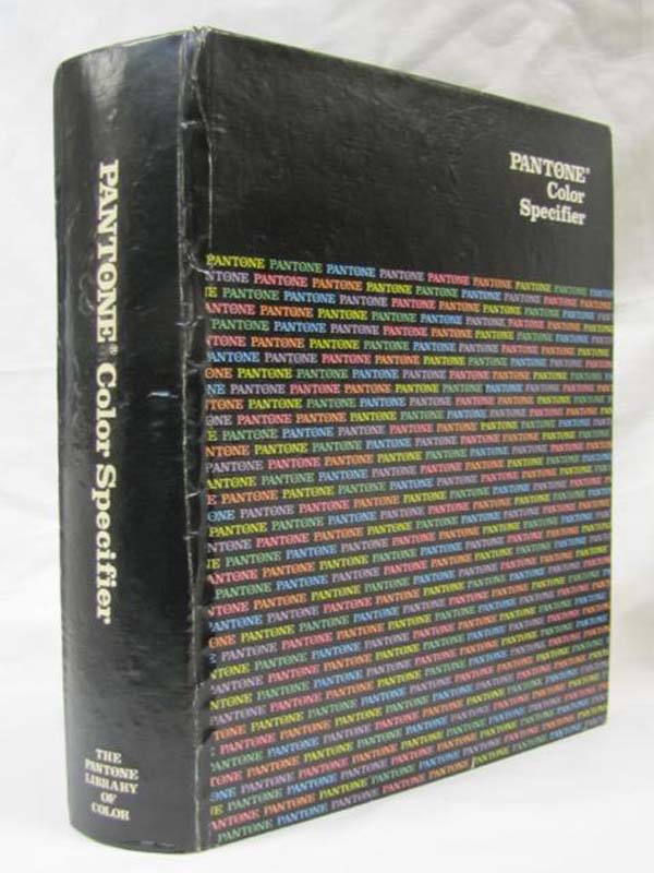Pantone Inc: Pantone Color Specifier The Pantone Color Library