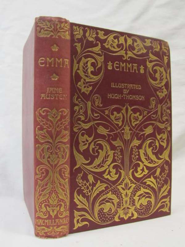 Austen, Jane: Emma, 1896 Red HB first