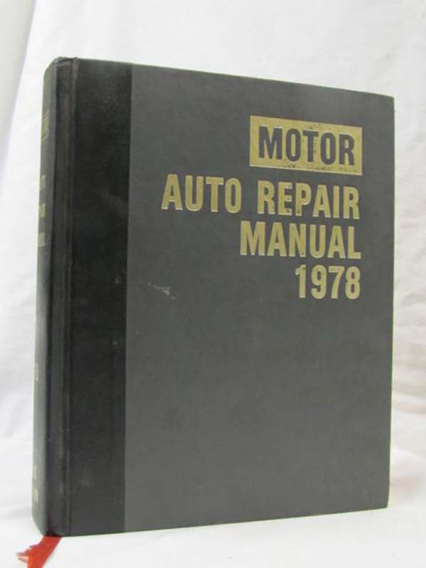 Forier, Louis C.: Motor Auto Repair Manual 1978
