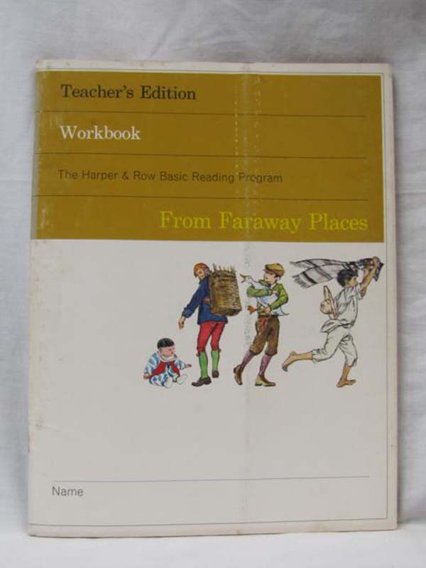 Wilson, Phyllis: Teacher's Edition Workbook for From Faraway Places