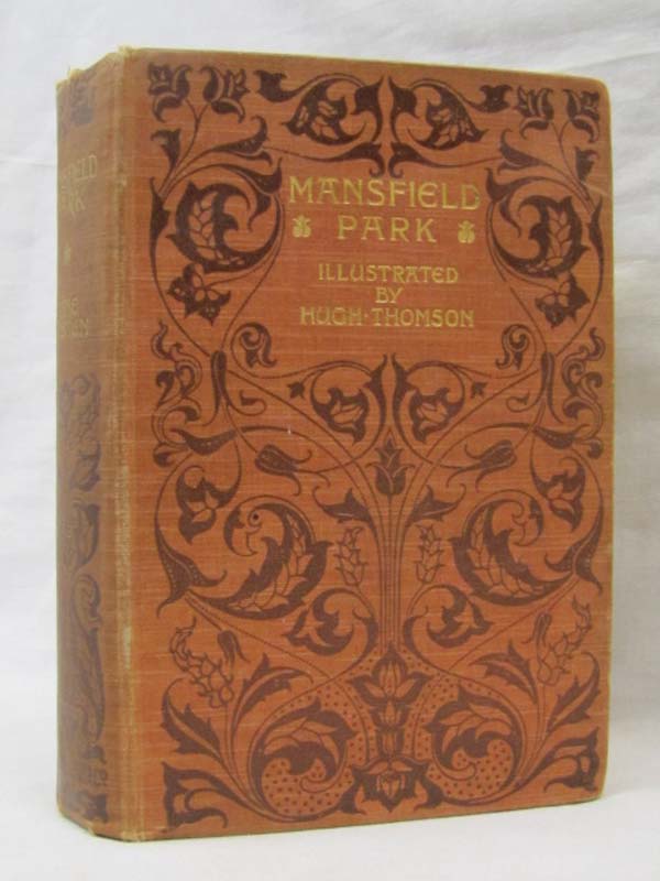 Austen, Jane: Mansfield Park, 1908, orange hard back Austen, Jane: Mansfield Park, 1908, orange hard back