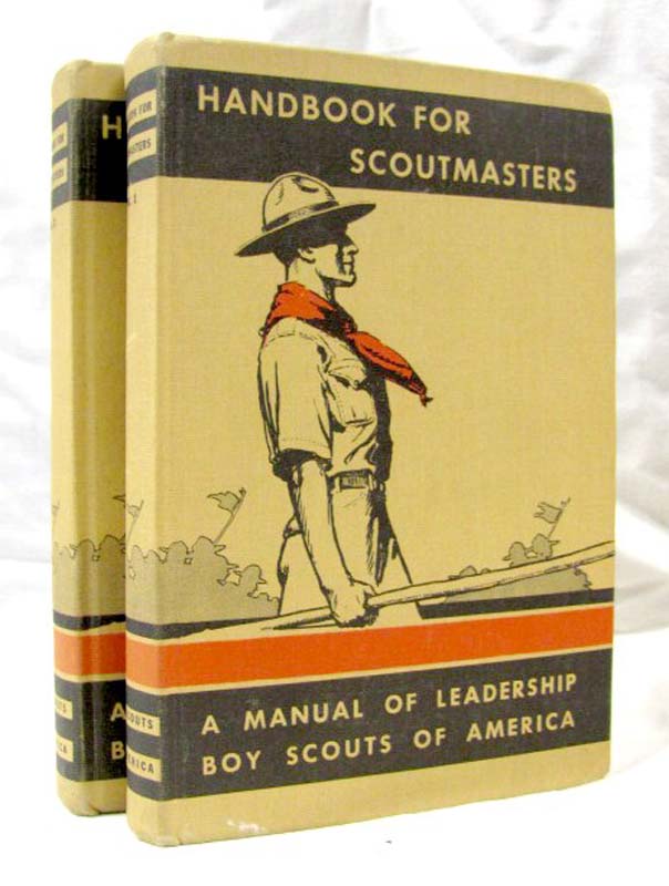 Boy Scouts of America Oct. 1945 HB: Handbook of Scoutmasters A Manual of Lead...