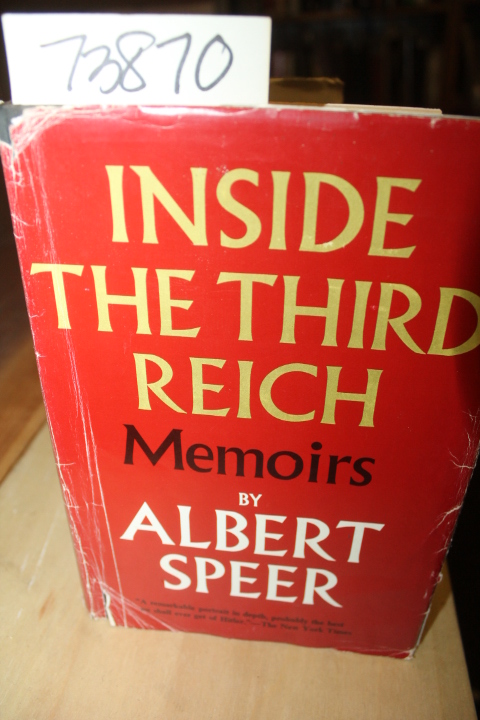 Speer, Albert: Inside the Third Reich Memoirs