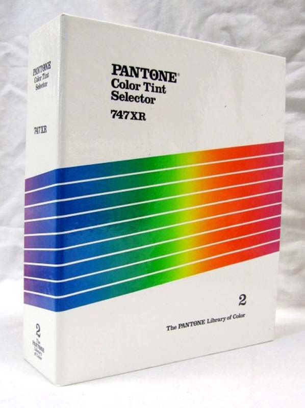Pantone Library of Color: Pantone Library of Color 747XR: Volume 2 Tint Selector