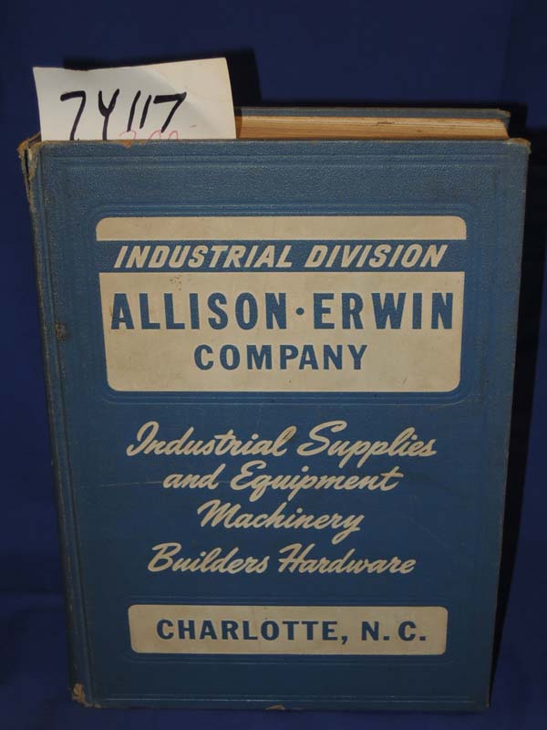 Allison - Erwin Company: Industrial Supplies and Equipment Machinery Builders...