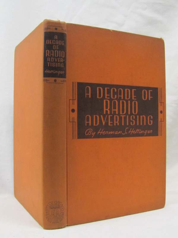 Hettinger, Herman S.: A Decade of Radio Advertising FAIR