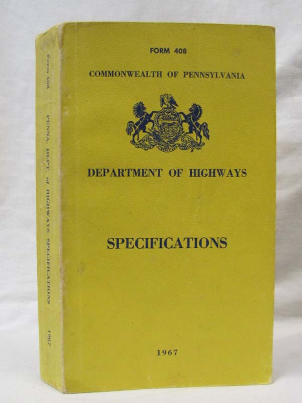 Commonwealth of Pennsylvania: Form 408 Commonwealth of Pennsylvania Departmen...