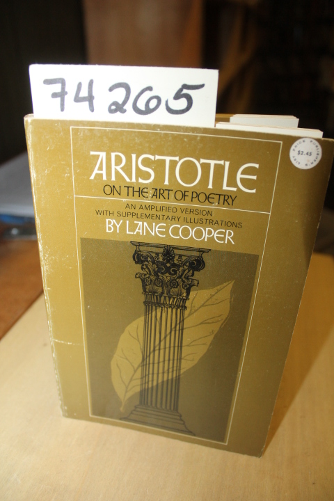 Cooper, Lane: Aristotle on the Art of Poetry