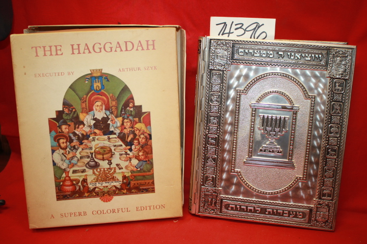Szyk, Arthur  and Roth, Cecil: The Haggadah With Antique Silver Cover