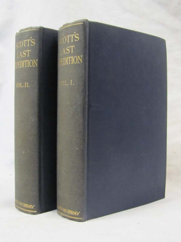 Scott, R.F. & Huxley, LEonard and Markham...: Scott's Last Expedition Volume 1-2