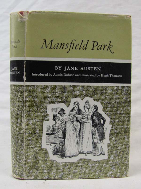 Austen, Jane: Mansfield Park, 1962, HB, red, macmillan, thomson Austen, Jane: Mansfield Park, 1962, HB, red, macmillan, thomson